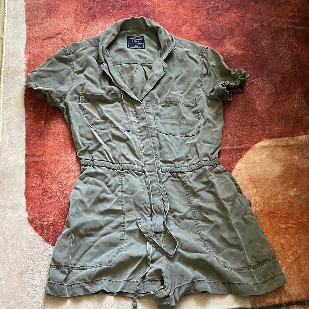 Abercrombie & Fitch Sage Green Jacket
